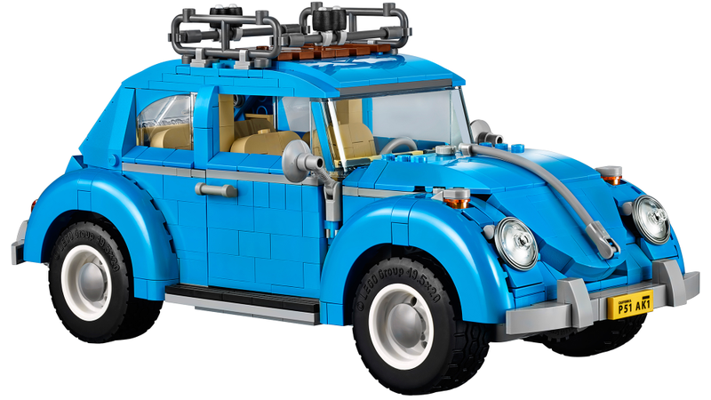 Illustration for article titled Lego's Second Attempt at a Classic '60s VW Beetle Has Finally Perfected Its Curves